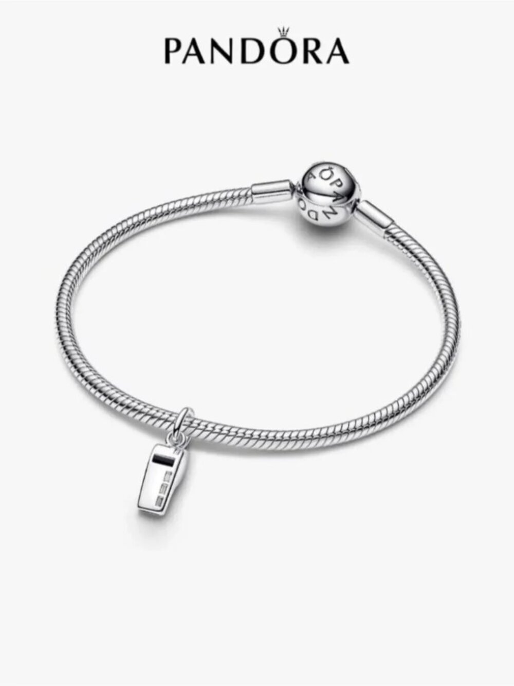 Pandora Referee Whistle Dangle Charm